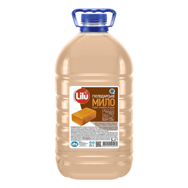 Господарське мило LILU®, пляшка пет 5 л